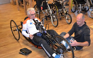 ALSopdeweg - vastframe handbike