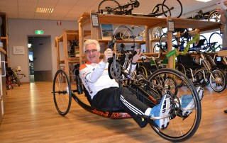 ALSopdeweg - vastframe handbike