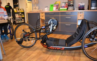 ALSopdeweg - vastframe handbike