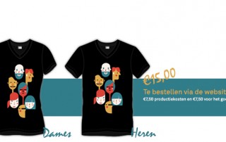 Stichting ALSopdeweg! - ALS t-shirt