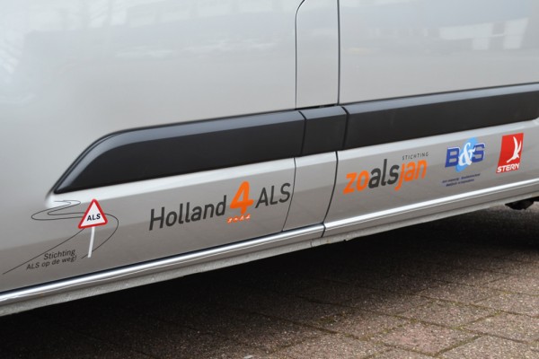 Stichting ALSopdeweg!- Aflevering Ford Transit Custom 23 maart 2016