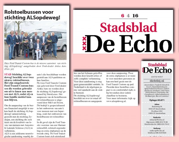 Stichting ALSopdeweg! - De Echo