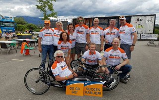 Stichting ALSopdeweg! - Tour du ALS 2016 teamfoto