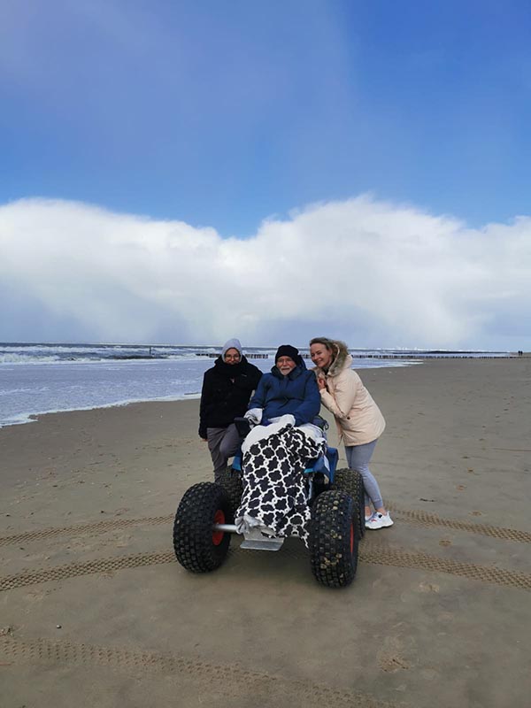 Stichting ALS op de weg _ Tom - strand Zeeland