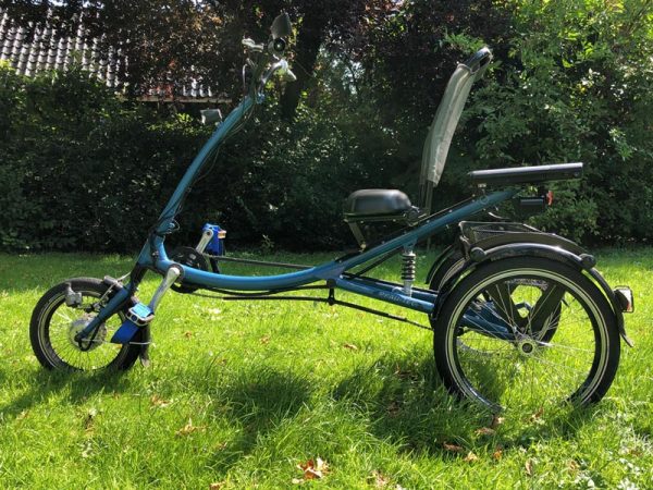 ALS op de weg - Pfau Tec 3 wiel fiets