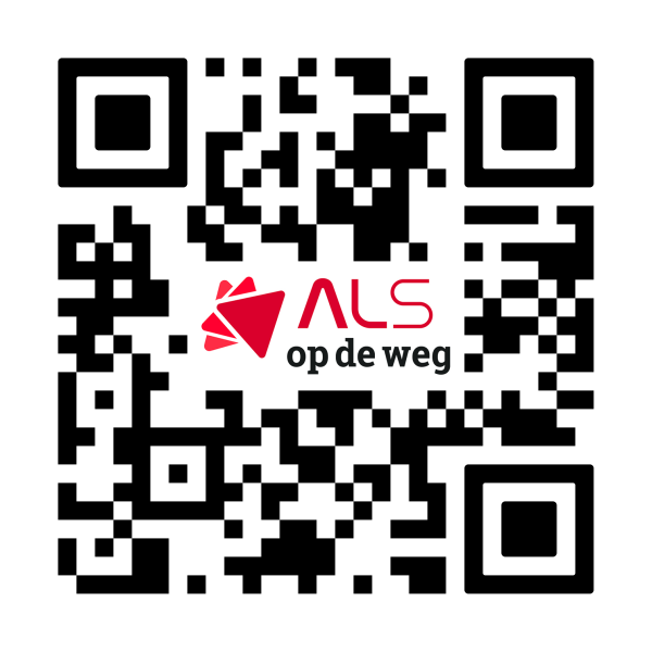 Dit is de QR code om te doneren op onze website