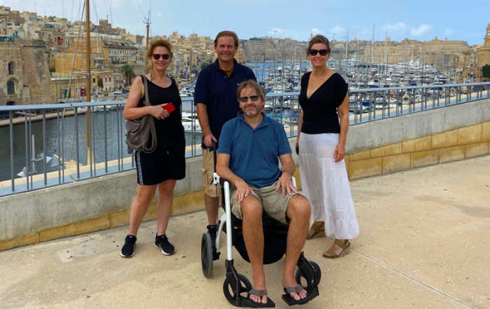 Mari Carmen en Carlos, Malta 2022